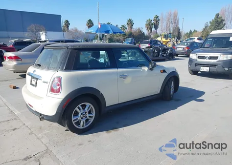 2012 Mini Cooper z USA, uszkodzony, nr VIN WMWSU3C5XCT259343